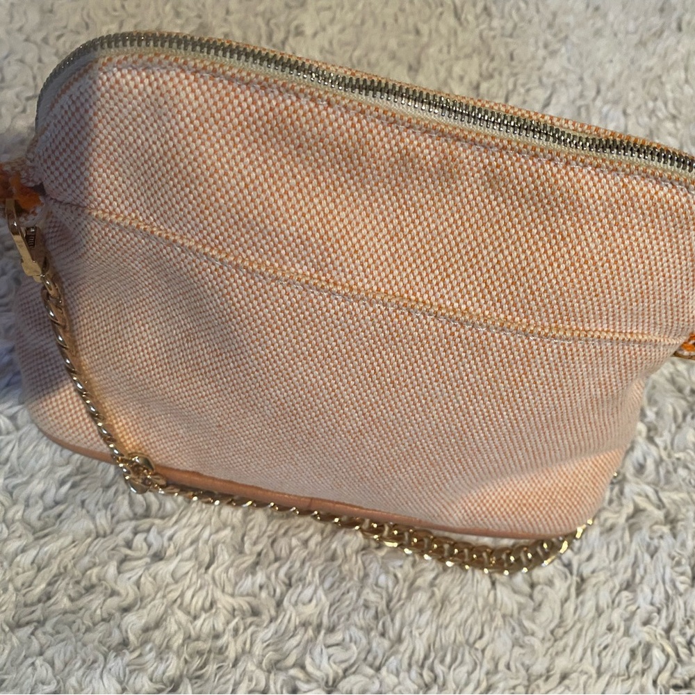 Stylish Peach hand Bag Hermes authentic